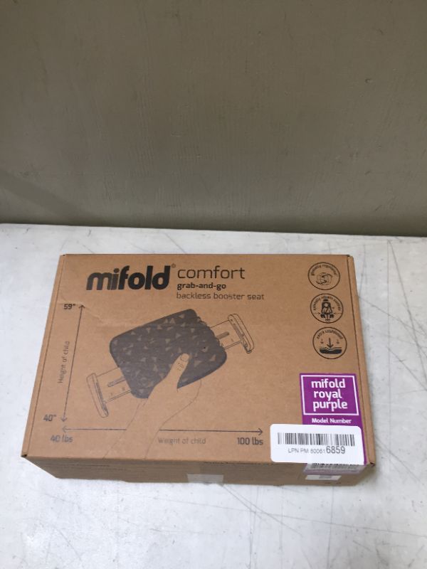 Photo 2 of mifold Comfort Booster Car Seat