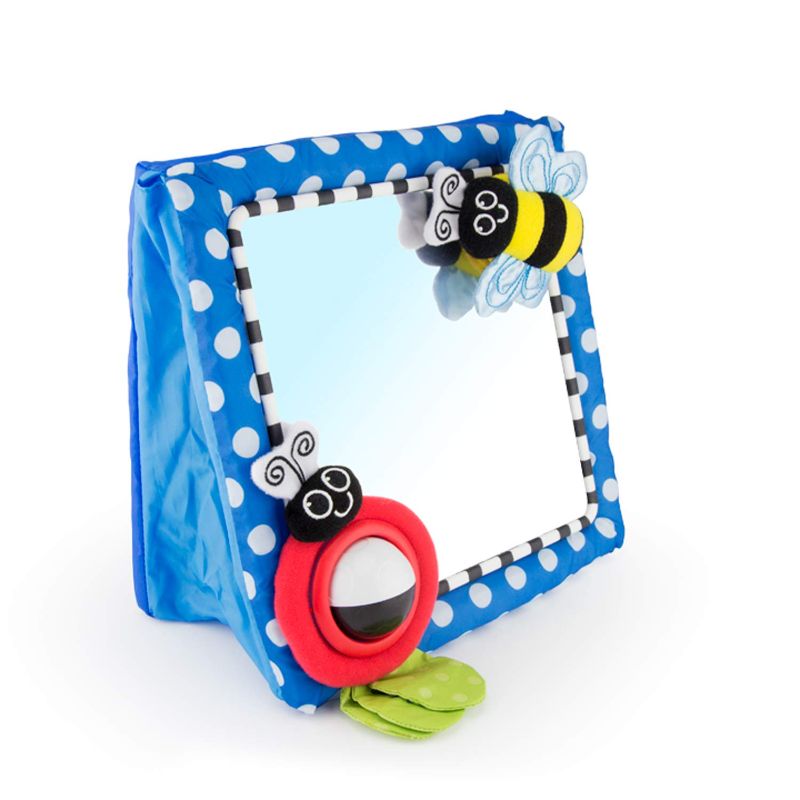 Photo 1 of Sassy Tummy Time Floor Mirror | Developmental Baby Toy