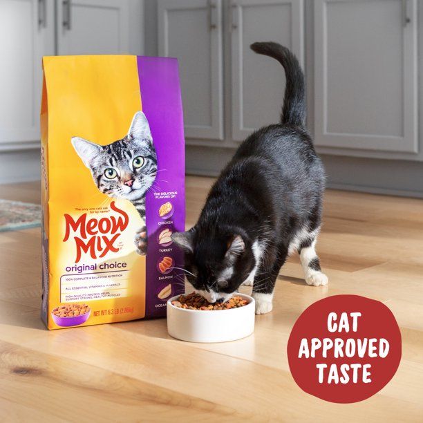 Photo 1 of Meow Mix Original Choice Dry Cat Food, 16 Pounds exp 04-2022
