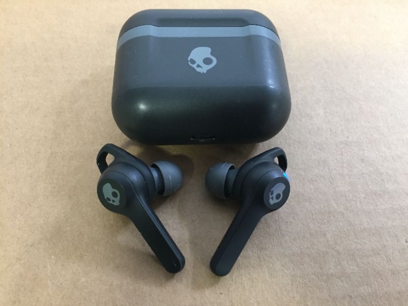 Photo 1 of Skullcandy - Indy Evo True Wireless In-Ear Headphones - True Black
