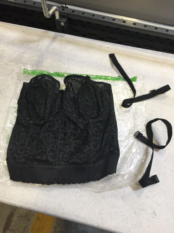 Photo 2 of Goddess Women's Lace Bustier Bra #GD0689 BLACK
SIZE 38DD
