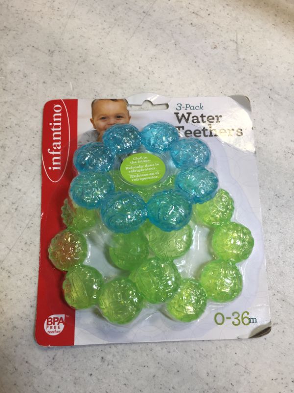 Photo 2 of Infantino 3-Pack Water Teethers
