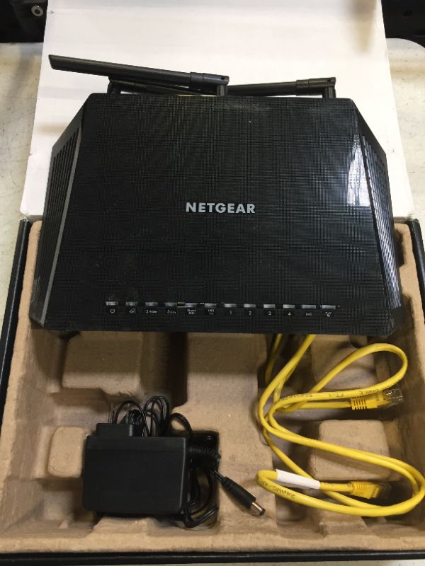 Photo 3 of NETGEAR - AC1750 Dual-Band Wi-Fi 5 Router - Black
