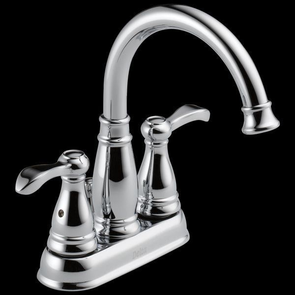 Photo 1 of DELTA Centerset 2-Handle Bathroom Faucet in Chrome