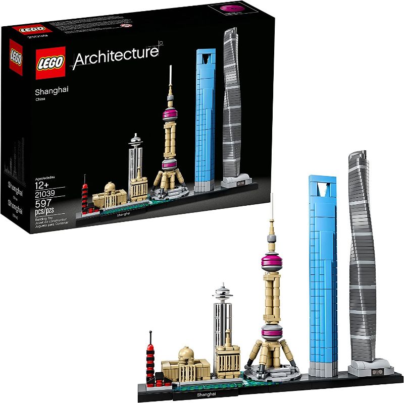 Photo 1 of LEGO Architecture Shanghai 21039 Building Kit (597 Pieces)
