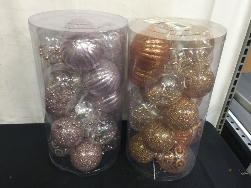 Photo 1 of 2 pack Christmas Ball Ornaments Decorations Balls 
