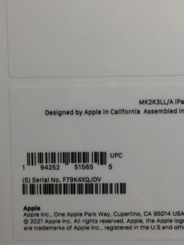 Photo 4 of Apple 10.2-inch iPad Wi-Fi 64GB - Space Gray (9th Gen)
