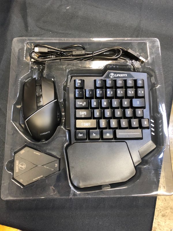 Photo 2 of ZJFKSDYX C91Pro Gaming Keyboard & Mouse for N-Switch/Xbox One/PS5/PS4/PS3
