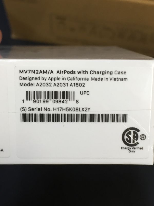 Photo 1 of Apple AirPods (2nd Generation)
(factory sealed) 