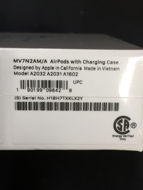 Photo 1 of Apple AirPods (2nd Generation)
(factory sealed) 