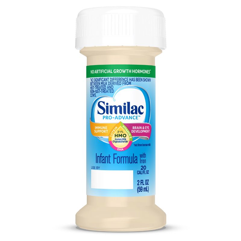 Photo 1 of Similac Pro-Advance®* Infant Formula with Iron, 48 Count, with 2’-FL HMO for Immune Support, Non-GMO, Baby Formula Powder, 2-fl Oz Bottles
EXP march 1 2022