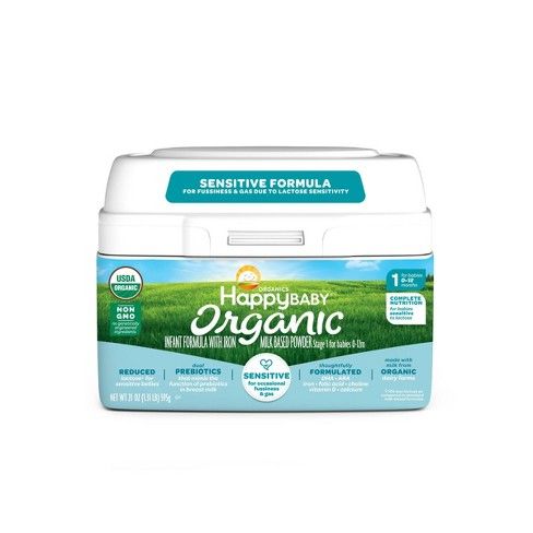 Photo 1 of HappyBaby Sensitive Organic Powder Infant Formula - 21oz --- EXP 04/2023

