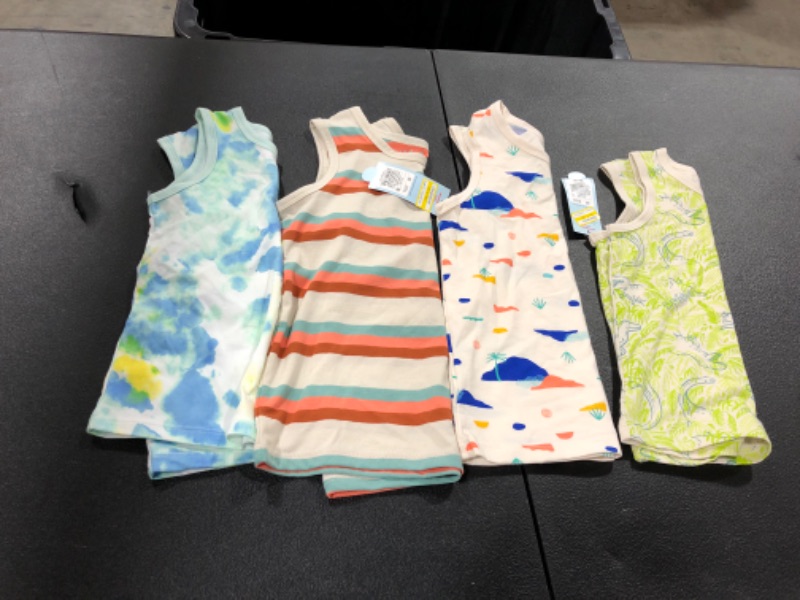 Photo 1 of 4 PIECE TODDLER CAT AND JACK TANK TOPS, VARIOUS SIZES 