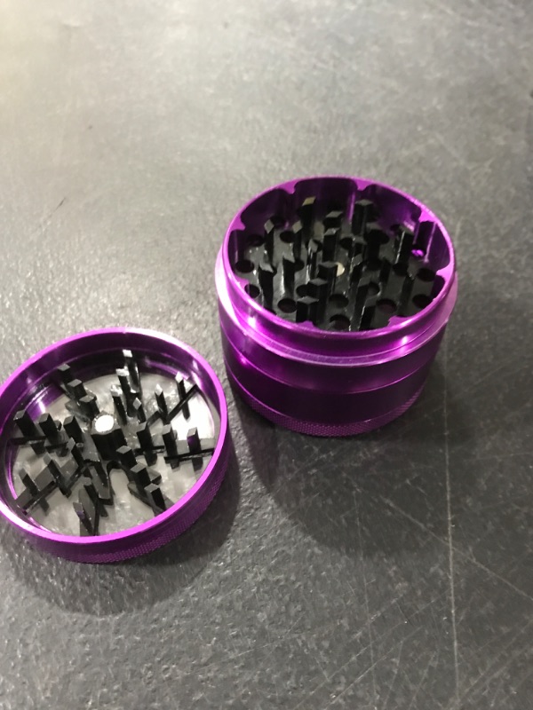 Photo 2 of 63mm Spice Grinder (Purple-Black)
