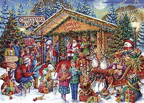 Photo 1 of Christmas Puzzles 1000 Piece Jigsaw Puzzle for Adults - Santa's Gift Christmas Jigsaw Puzzles, Best Jigsaw Puzzles Game for Adults Teens
*FACTORY SEALED*