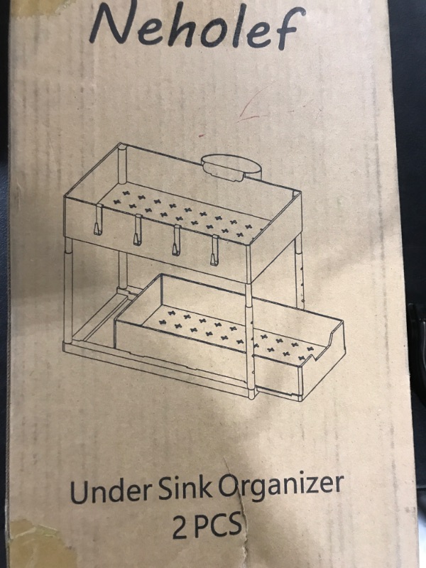 Photo 1 of 2 PC UNDER SINK ORGANIZER 