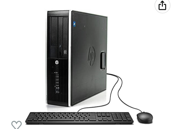 Photo 1 of HP 8300 Elite Small Form Factor Desktop Computer, Intel Core i5-3470 3.2GHz Quad-Core, 8GB RAM, 500GB SATA, Windows 10 Pro 64-Bit, USB 3.0, Display Port (Renewed
NO POWER CORD