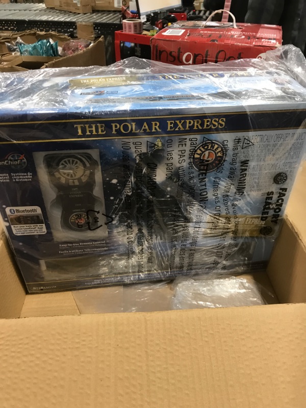 Photo 3 of  Lionel The Polar Express LionChief 2-8-4 Set with Bluetooth Capability, HO Gauge Model Train Set with Remote

