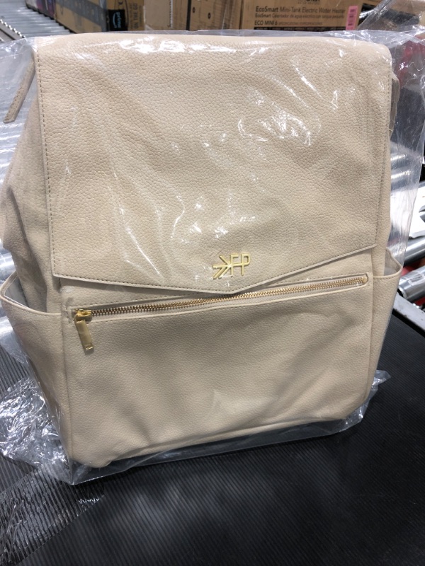 Photo 2 of Freshly Picked Classic Beige Diaper Bag Backpack 