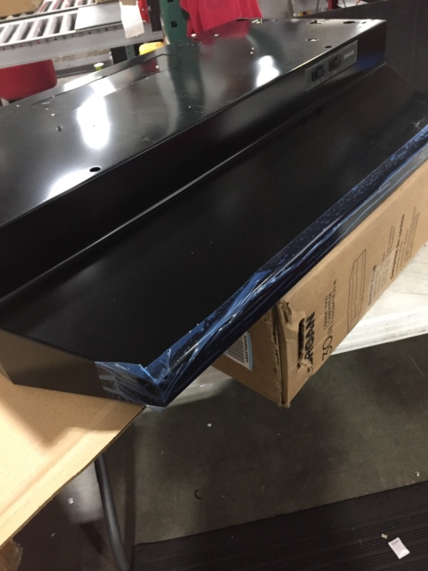 Photo 2 of Broan-NuTone 403023 B000UW02A6 ADA Capable Under-Cabinet Range Hood, 30 Inch, Black
