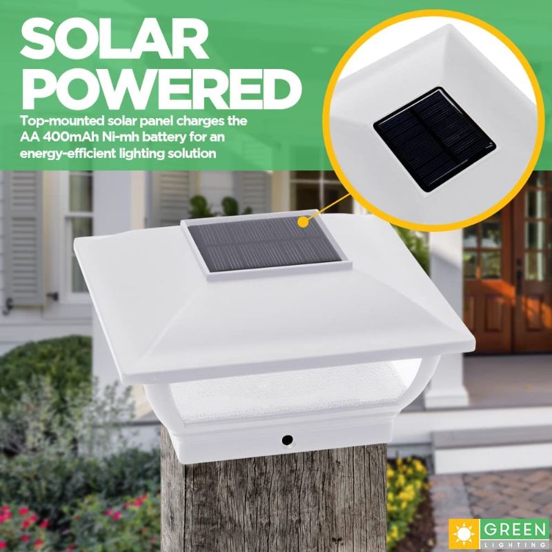 Photo 1 of (4 PACK)  Solar Post Cap Lights - 4x4 Post Solar Lights