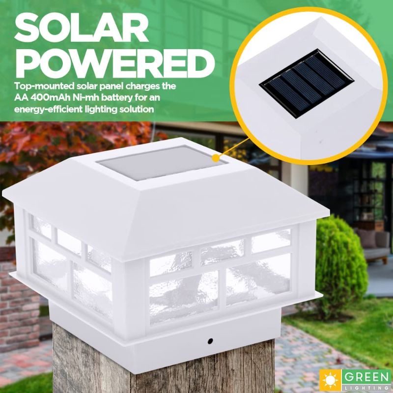 Photo 1 of  Solar Post Cap Lights - 4x4 Post Solar Light