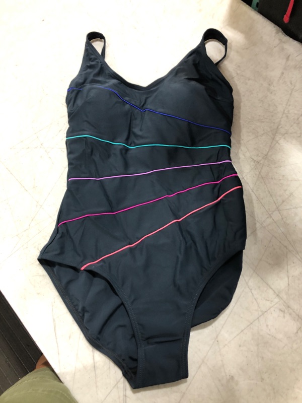 Photo 2 of Black One Piece Swimsuit size M
