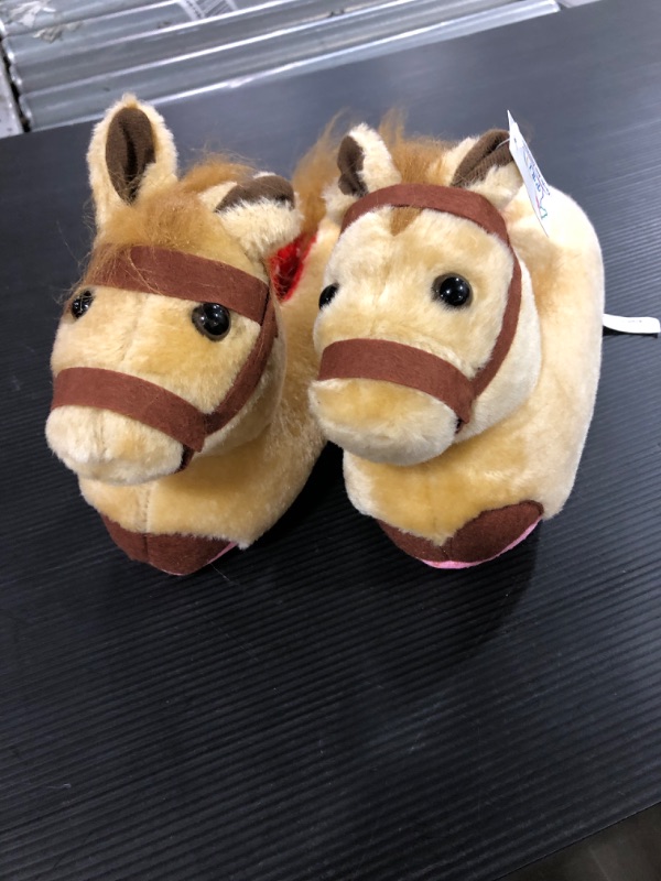 Photo 1 of GIRLS HORSE SLIPPERS SIZE XS
