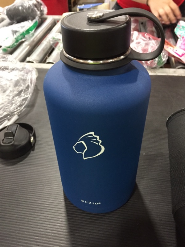 Photo 2 of Buzio Water Bottle 64oz Blue 