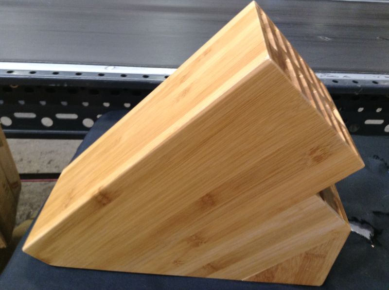 Photo 1 of  Universal Knife Block Bamboo Storage
