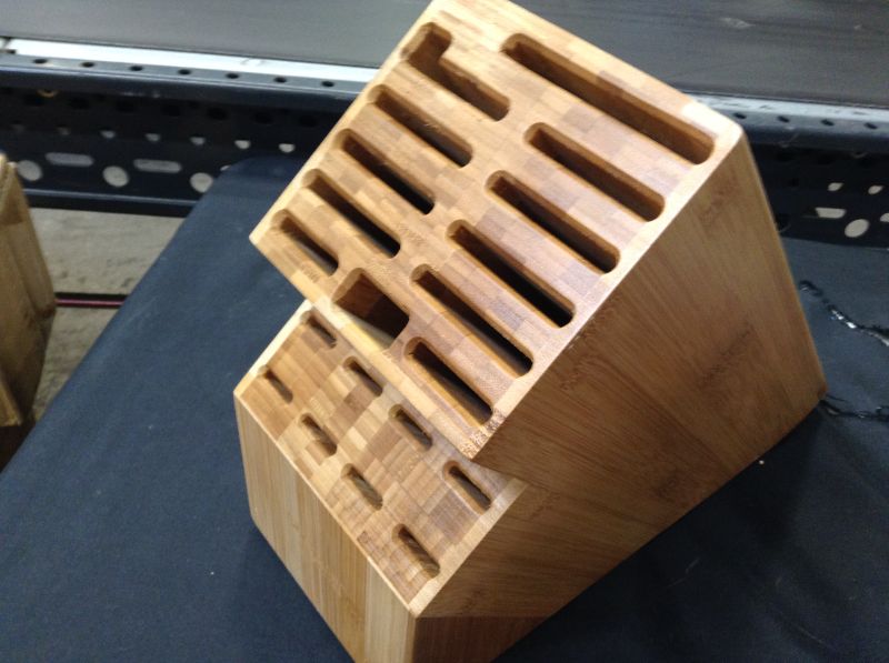 Photo 2 of  Universal Knife Block Bamboo Storage
