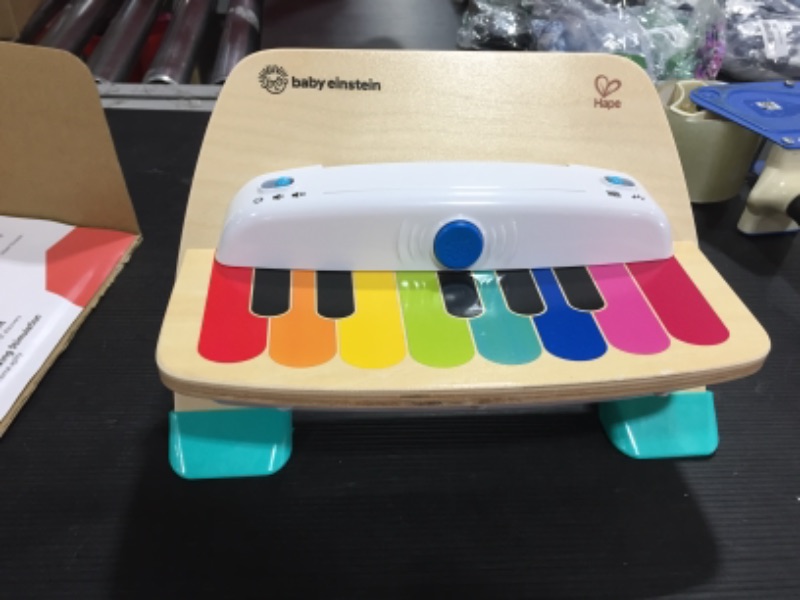 Photo 2 of Baby Einstein and Hape Magic Touch Piano Wooden Musical Toddler Toy, Age 6 Months and Up
