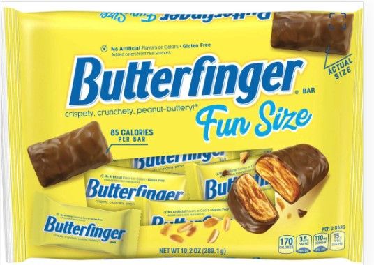 Photo 1 of Butterfinger Fun Size Candy Bar 6 pack 
