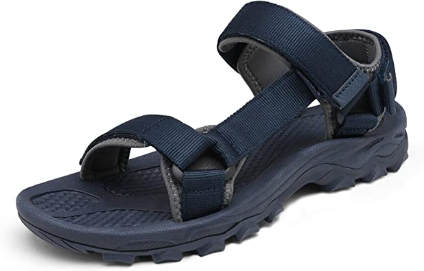 Photo 1 of NORTIV 8 Men's Sandals Hiking Sports Lightweight Summer Water Arch Support River Open Toe Athletic Trail Outdoor Walking Sandals size 9.5
