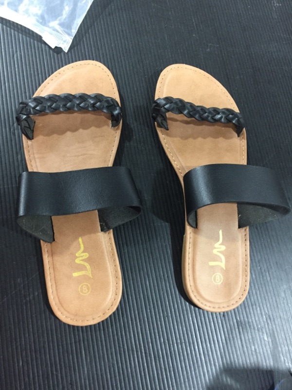 Photo 1 of braided slide sandal WOMENS SIZE 8