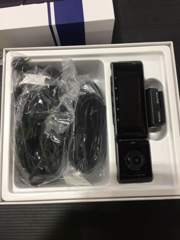 Photo 1 of AZDOME M550 Dash Cam 3 Channel, Built in WiFi GPS, Front Inside Rear