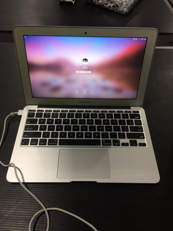 Photo 3 of Apple MacBook Air MD711LL/A 11.6-inch Laptop - Intel Core i5 1.3GHz - 4GB RAM - 128GB SSD 
