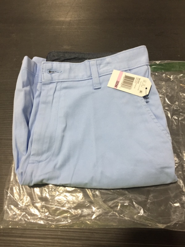 Photo 1 of Nautica Men's Classic Fit Flat Front Stretch Solid Chino Deck Short Size 32W
