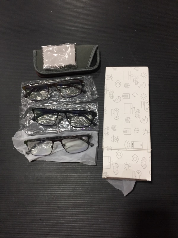 Photo 1 of 3 pack reading glasses.
+2.50