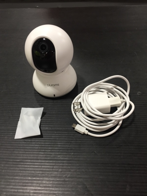 Photo 2 of Security Camera 2K, blurams Baby Monitor Dog Camera 360-degree for Home Security w/ Smart Motion Tracking, Phone App, IR Night Vision, Siren, Works with Alexa & Google Assistant & IFTTT, 2-Way Audio