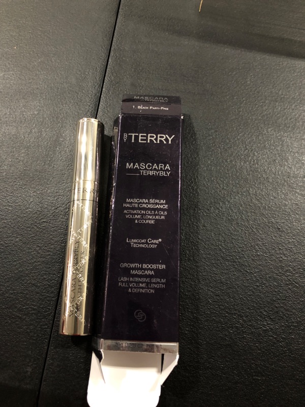 Photo 2 of By Terry Terrybly Growth Booster Mascara | Lengthening Mascara | Black Parti-Pris Full Size | Full-Volume, Clump-Resistant
