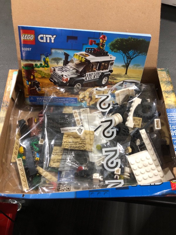 Photo 2 of LEGO City Safari Off-Roader 60267 Off-Road Toy, Cool Toy for Kids (168 Pieces)
