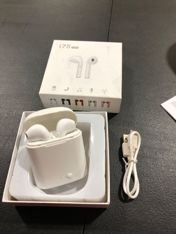 Photo 2 of I12 TWS Wireless Earbuds,Bluetooth 5.0 Earbuds Touch in-Ear Wireless Earphones,24 Hours Play Time with Charging Case,hi-fi Stereo Earbuds
