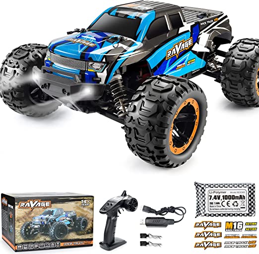 Photo 1 of NUOKE RC Cars Fast 40km/h RC Trucks 1/16 Scale 4WD All Terrains Off Road Remote Control Car for Adults Gifts for Boys Kids
