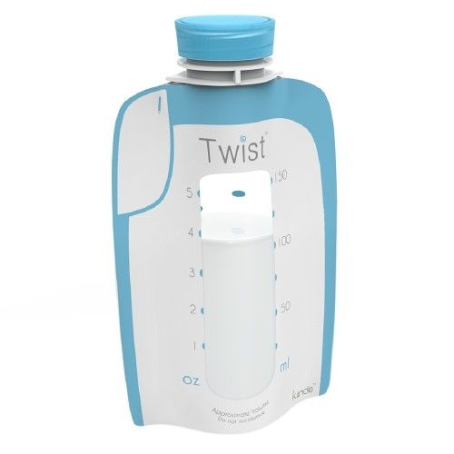 Photo 1 of Kiinde Twist Pouch 40-Count 6 Oz. Direct-Pump Breastmilk Storage Pouches
