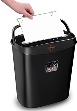 Photo 1 of Paper Shredder,VidaTeco 8-Sheet Cross-Cut Shredder with US Patented Cutter,Also Shreds Card/Staple/Clip,Paper Shredder for Home Office,Durable&Fast with Jam Proof System,3.9-Gallon Basket (ETL)
