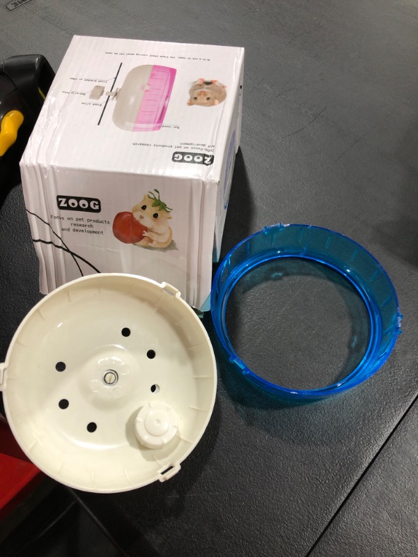 Photo 1 of GOLDEAL 4.7 Inches Silent Hamster Wheel, Hamster Toys for Hamster Cage, Super Mute Spinner Exercise Running Wheel for Hamsters, Gerbils, or Mice
