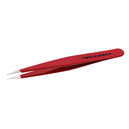 Photo 1 of Tweezerman Point Tweezer - Signature Red Model No. 1241-RR
