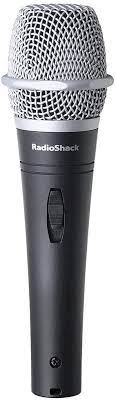 Photo 1 of RadioShack Black Chromatic Plated Super-Cardioid Dynamic Microphone 33-3043
