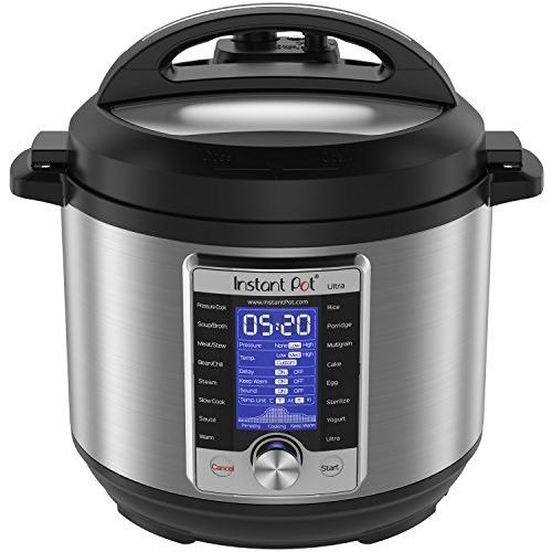 Photo 1 of Instant Pot Ultra, 10-in-1 Pressure Cooker, Slow Cooker, Rice Cooker, Yogurt Maker, Cake Maker, Egg Cooker, Sauté, and more, Includes Free App with over 1900 Recipes. Stainless Steel, 6 Quart
